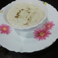 A picture of Cucumber pepper Raita.