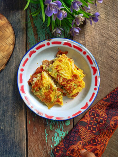 Foto resep Dadar Telur Sawi Putih