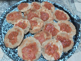 Pizzetitas de Berenjenas con salsa