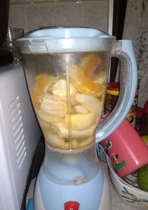 Una foto de Batido delicioso de frutas de Luciano