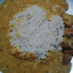 A picture of Daal rice.