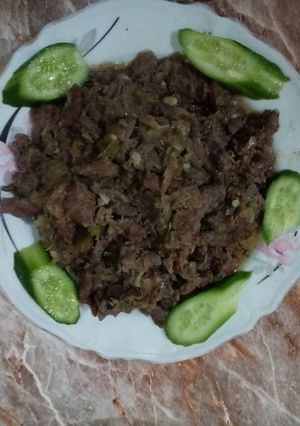 صورة لوصفة كبده طعمها احلى من المطاعم