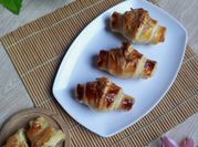 Gambar croissant pisang