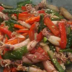 รูปของ Oseng-oseng cumi asin7