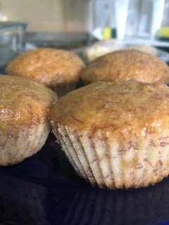 Una foto de Muffins de banana