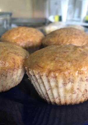 Una foto de Muffins de banana