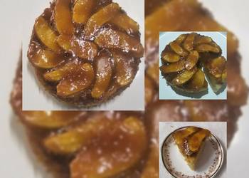 Popular Recipe Caramel Apple upside Down Cake Restaurant Style Popular Recipe Caramel Apple upside Down Cake Restaurant Style