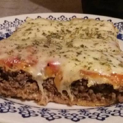 Pizza Rellena Con Carne Picada Receta De Alicia Cookpad