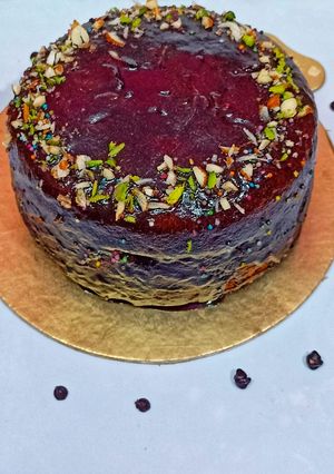 एगलैस चॉकलेट केक (Eggless chocolate cake recipe in Hindi) रेसिपी मुख्य फोटो