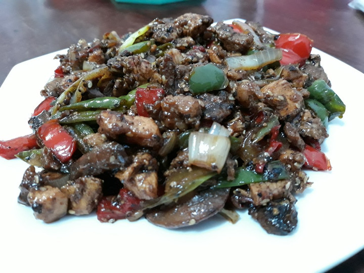 Resep Daging lada hitam Anti Gagal