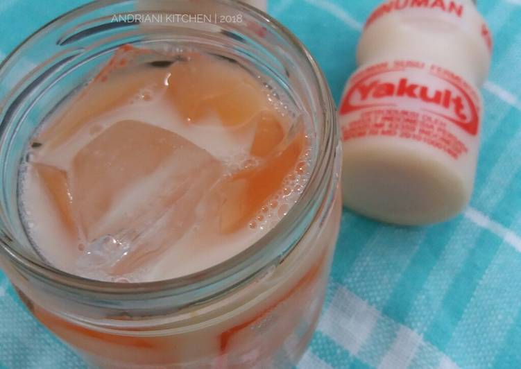 Yakult mix nutrijel mangga plain #DEBM