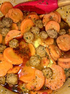Una foto de Bolitas de carne molida con zanahoria 🥕