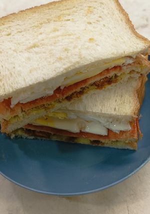酪梨三明治 的食譜成品照片