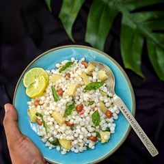 A picture of Sabudana Khichdi.