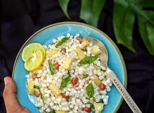 A picture of Sabudana Khichdi.