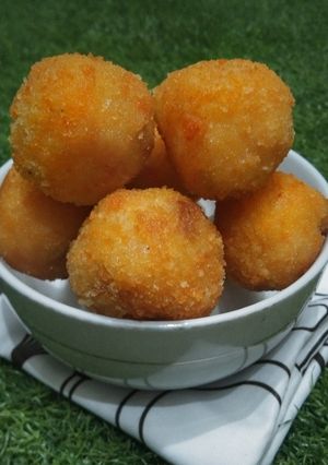 Foto resep Bola2 nasi aka kroket nasi crispy