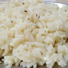 A picture of Jeera rice.