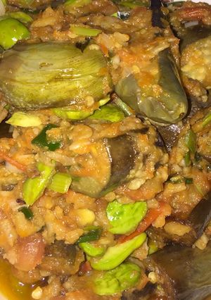 Foto resep Terong Ebi with Pete