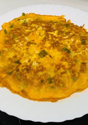 香煎蔥蛋 的食譜成品照片