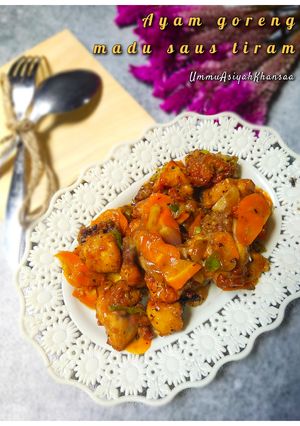 Foto resep Ayam goreng madu saus tiram