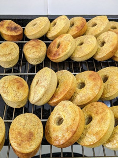 Una foto de Magdalenas/donuts de salvado de avena (Dukan)