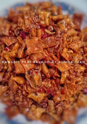 Foto resep Pangsit Teri Balado
