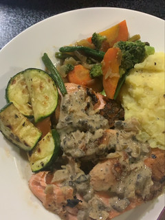 Foto resep Honey Soy Glaze Salmon dengan Lemon Butter Sauce