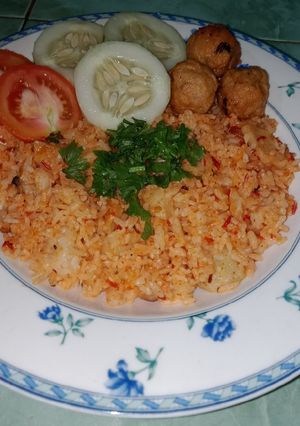 Foto resep Homemade fried rice ala resto🥗