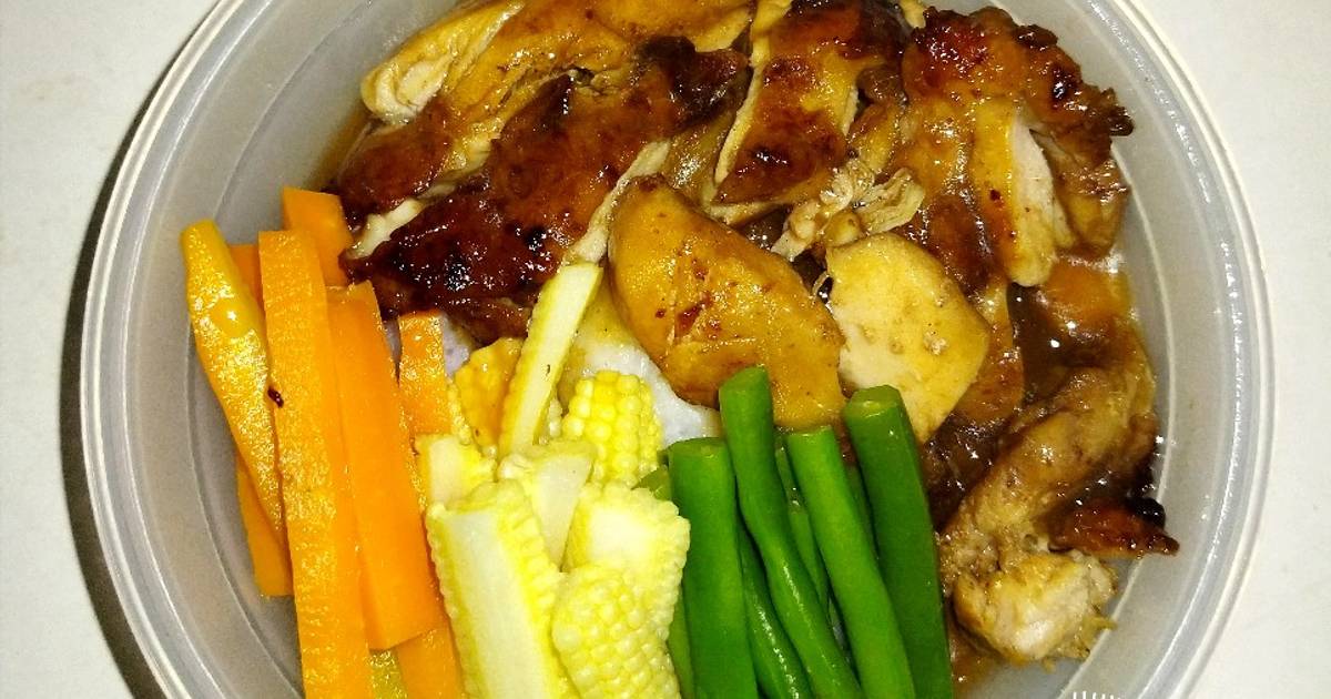 Resep CHICKEN TERIYAKI (ala yoshinoya) oleh Mommy IYELL Cookpad