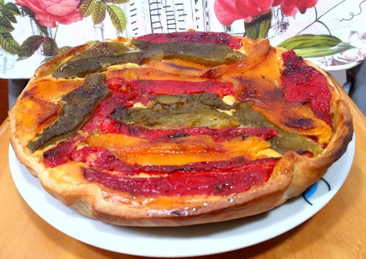 Step-by-Step Guide to Make Perfect Tarta de pimientos y feta