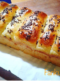 Foto resep Chocolate Loaf bread eggless