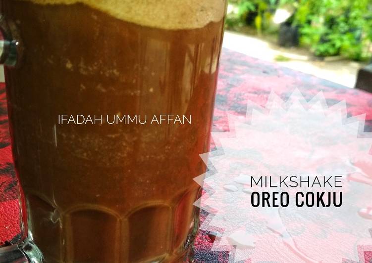 Recipe: Delicious Milkshake Simpel Oreo Cokju