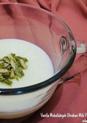 Foto resep Vanilla Muhallabiyah (Arabian Milk Pudding)