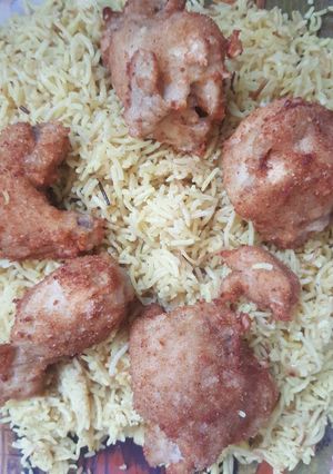 صورة لوصفة رز كنتاكي