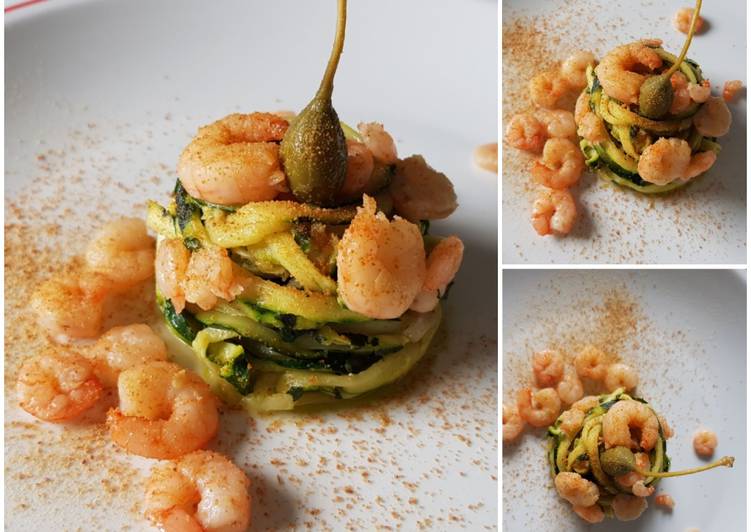 How to Make Speedy Spaghetti di zucchine gamberetti e bottarga #dispensadiluglio