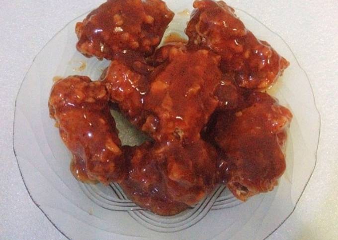 Spicy Fire chicken (ayam ala Richeese) #SelasaBisa