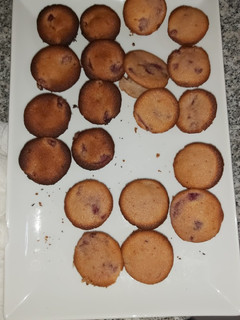 Una foto de Muffins de frutilla