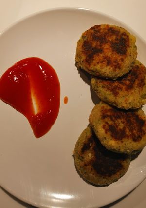 A picture of Broccoli cutlets.