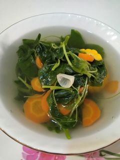 Foto resep Sayur Bening Bayam Wortel Jagung