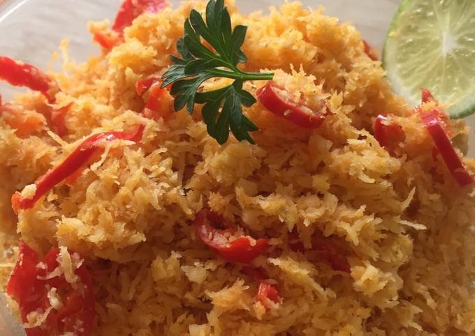 Ternyata ini loh! Bagaimana cara membuat Coconut Sambal Urap yang menggugah selera