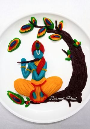 কাজু বাদামের সন্দেশ (kaju badamer sondesh recipe in Bengali) রেসিপির প্রধান ছবি