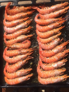 Una foto de Gambones al horno fáciles