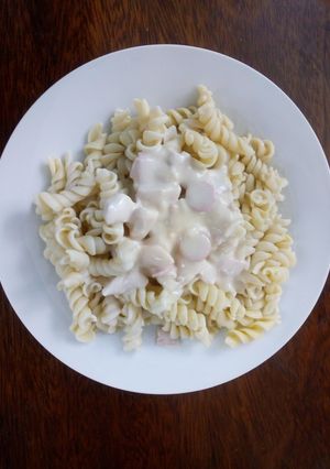 Foto principal de Salsa bechamel con embutidos y pollo