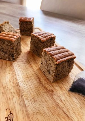 Foto resep Earl Grey Tea Ogura Cake