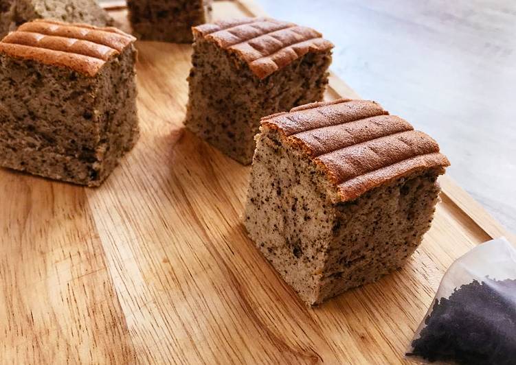 Anti Ribet, Buat Earl Grey Tea Ogura Cake sederhana dan enak