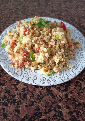 Foto principal de Ensalada de Cuscús y lentejas