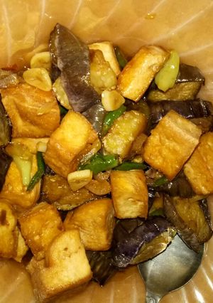 Foto resep Tahu terong kecap pedas