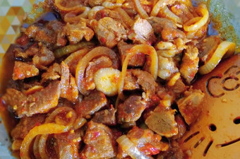 Resep Oseng Mercon daging sapi Irit Anti Gagal