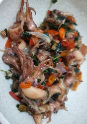 Foto resep Cumi asin kemangi 😍