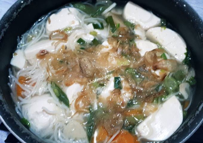 Resep Sup Bihun Tahu oleh ichan mulyono - Cookpad